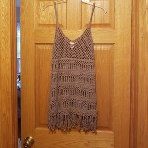 Ella Moss sz Large Crochet top